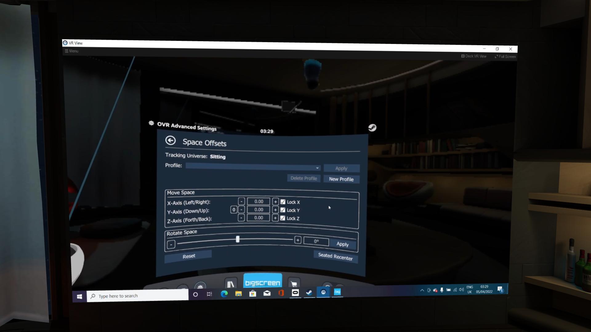 Offset, Motion, and Rotation Settings – Barnabas